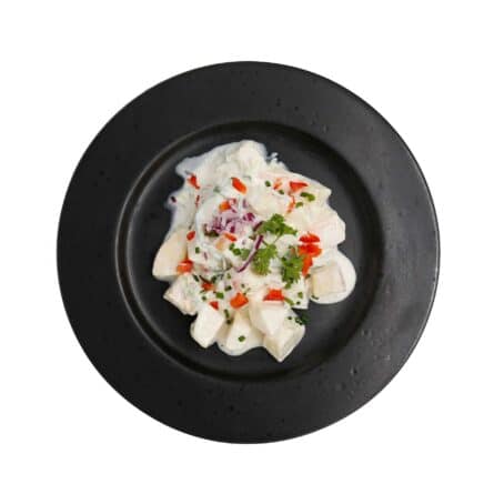 Nr.24 Æble porresalat (med creme fraiche, honning)